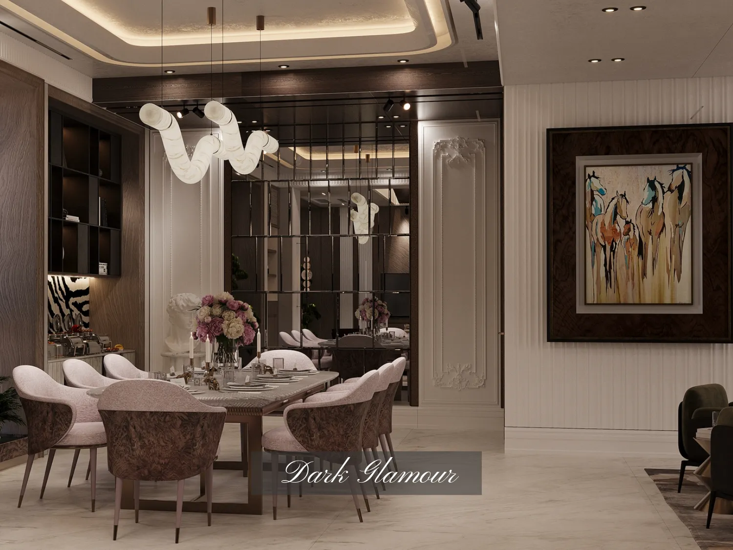Interior design project showcase by DSI Interior in Ghaziabad