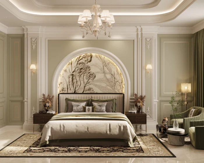 Modern bedroom interior design in Ujjain by DSI Interior near Mahakal and Dewas Gate area