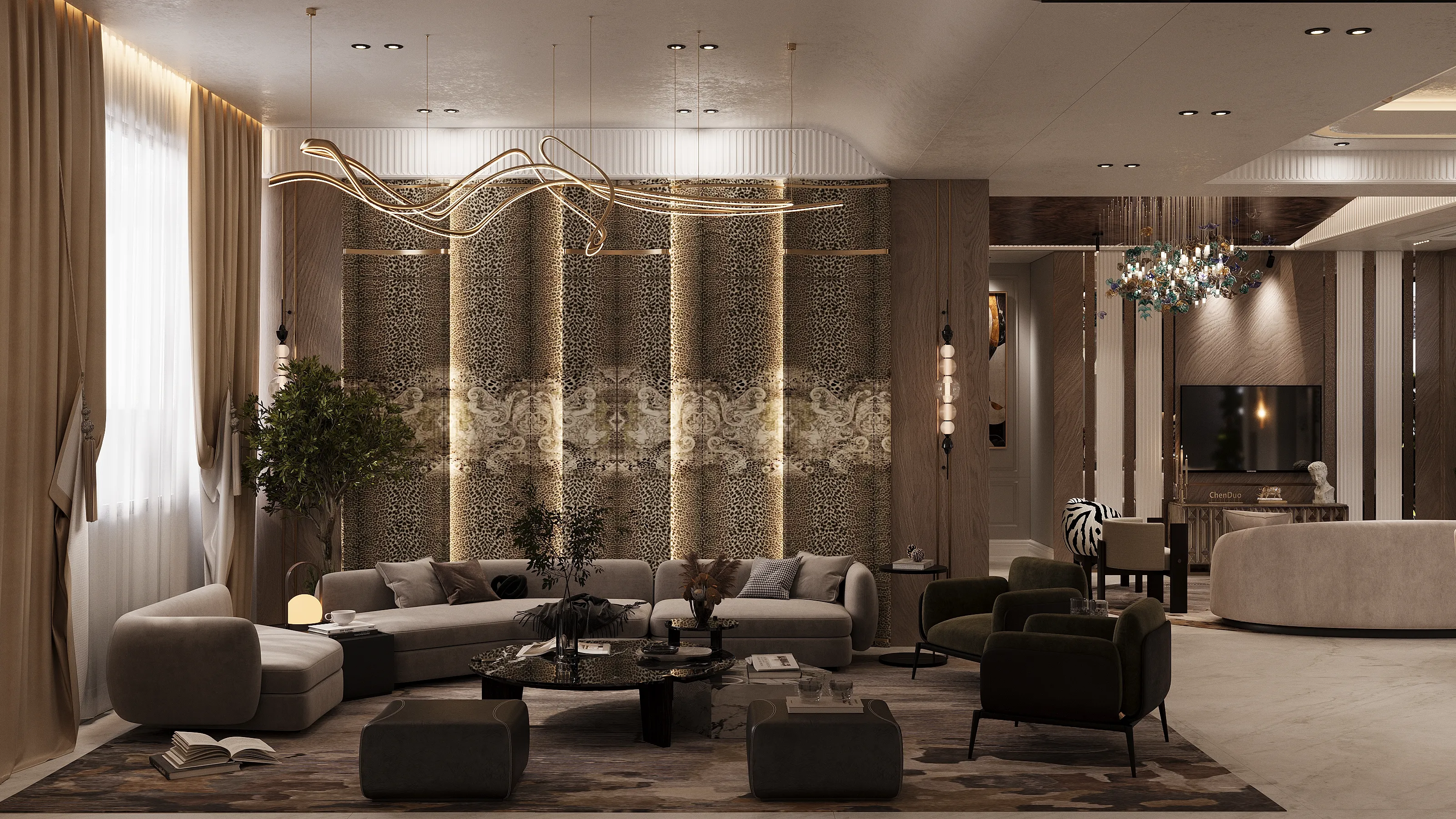 Luxury residential interior design project in Kolkata by DSI Interiors