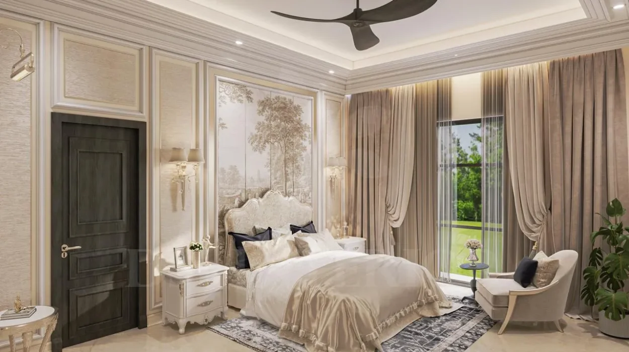Luxury living room interior design in Mysuru by DSI Interior
