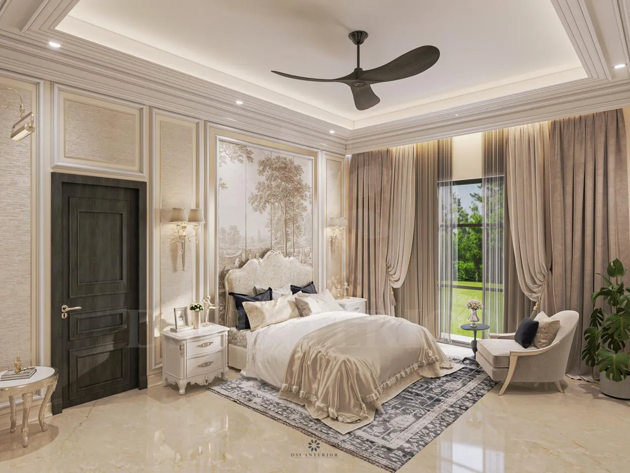 Interior design project in Panipat by DSI Interior