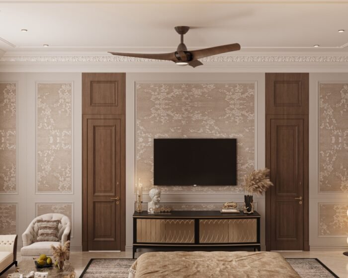 Luxury TV wall panel