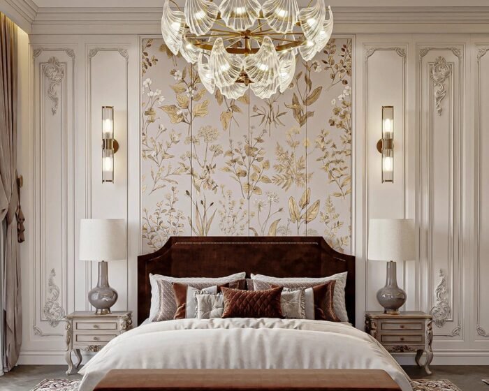 Modern bedroom interior in Udaipur by DSI Interior