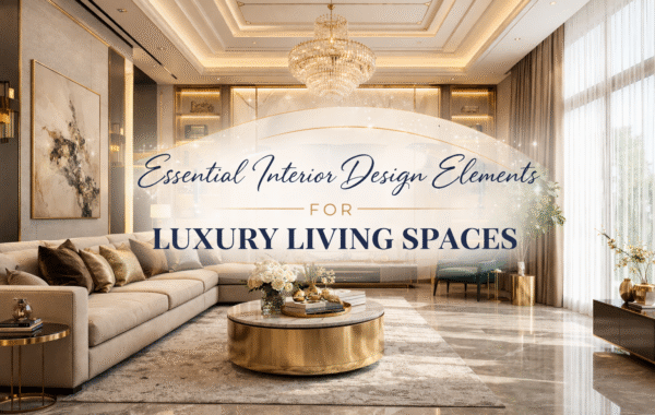 Essential Interior Design Elements for Luxury Living Spaces